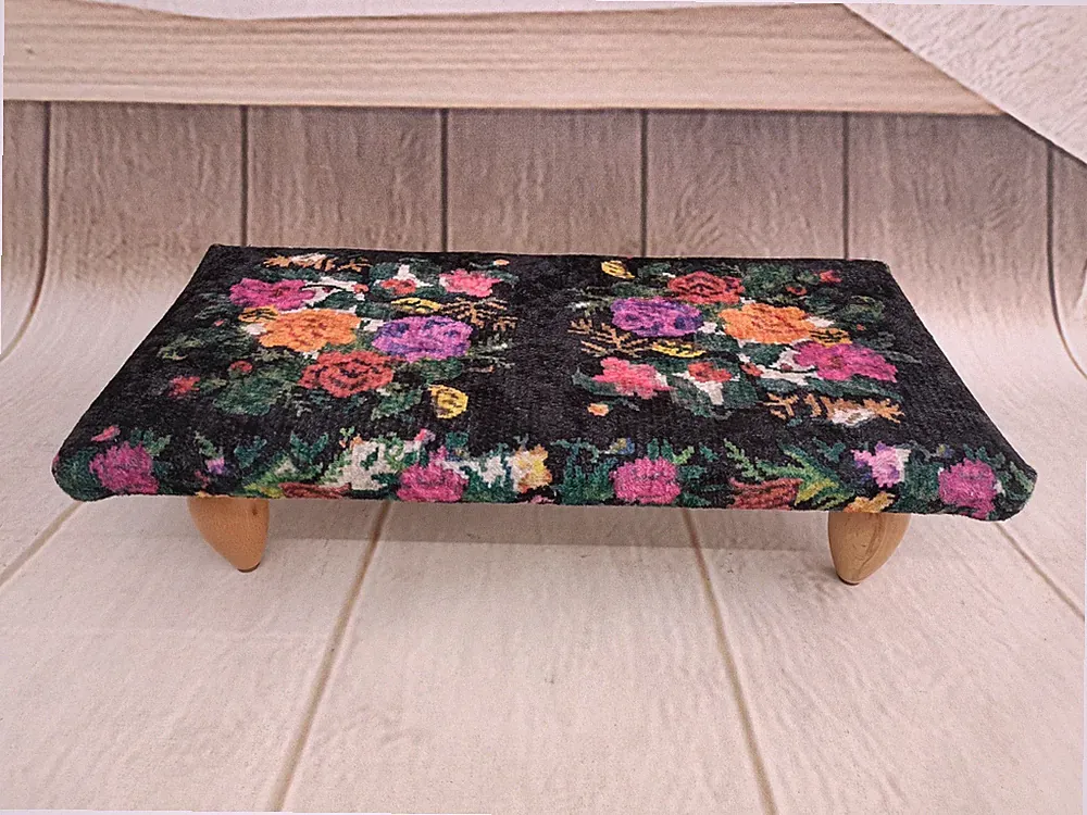 Bohemian stool Ottoman stool Kids foot riser Helper stool Walking stool